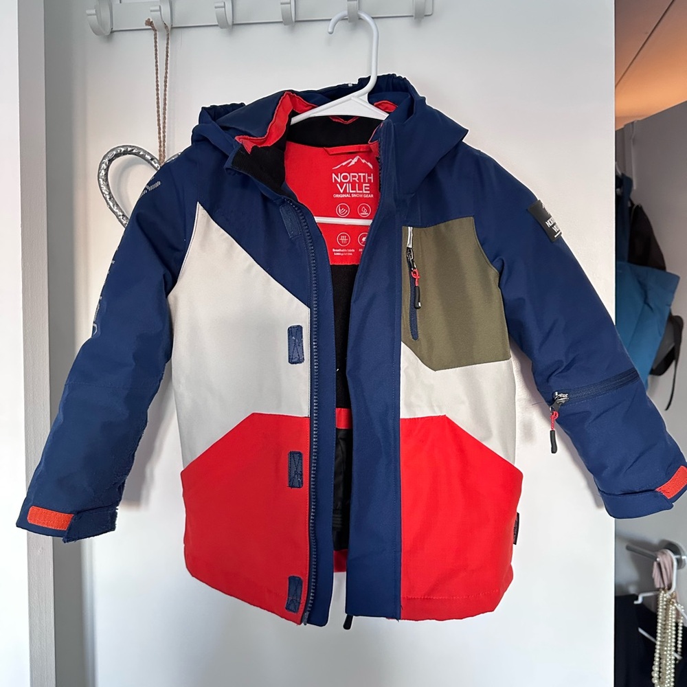 Kids Colorblock Snow Jacket